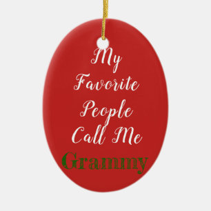 Minhas pessoas favoritas chamam-me… ornamento