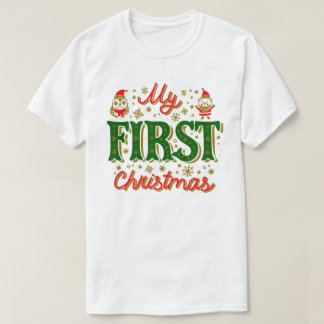 Minhas primeiras t-shirts de Natal