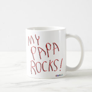 Minhas rochas da papá! Caneca
