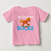 "Minhas Rochas Grauntie!" Baby T-Shirt