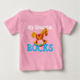 "Minhas Rochas Grauntie!" Baby T-Shirt