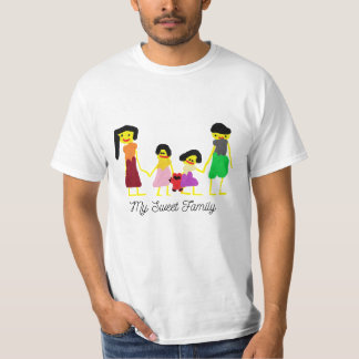 Minhas T-Shirts da família doce