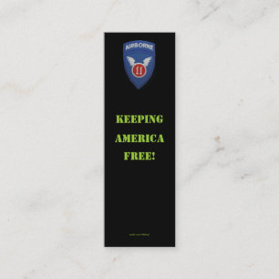 Mini 11o Cartão de visita transportado por via aérea 