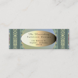 Mini A Cartão de visita das Artes