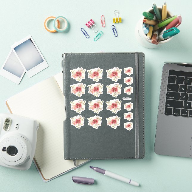 Mini adesivos orais, adesivos para embalagens, Flo (Capa para iPad)