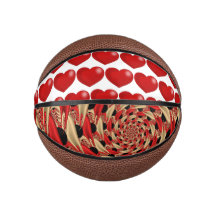 MINI BASKETBALL DE 6" COM CORAÇÃO PARA UM DOENTE