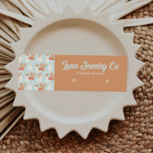 Boho Snowmen Jewelry Cartão de visita