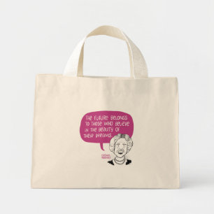 Mini Bolsa de tote Eleanor Roosevelt