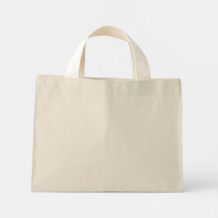 Mini Bolsa Tote Calm Mind Strong Soul Tela Estética