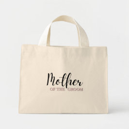 Mini Bolsa Tote de Arte Minimalista Elegante - Mãe do N