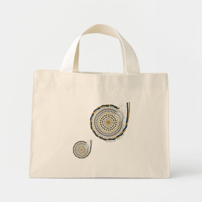 Mini Bolsa Tote Unravel (Frente)