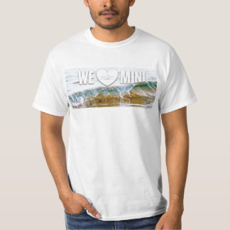 Mini camisa do amor da onda