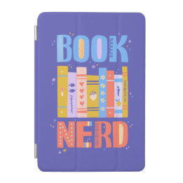 Mini Capa de iPad para Amante de Livros – Design Colori