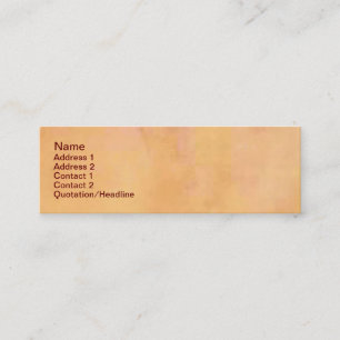 Mini Cartão de visita antigo da lavagem