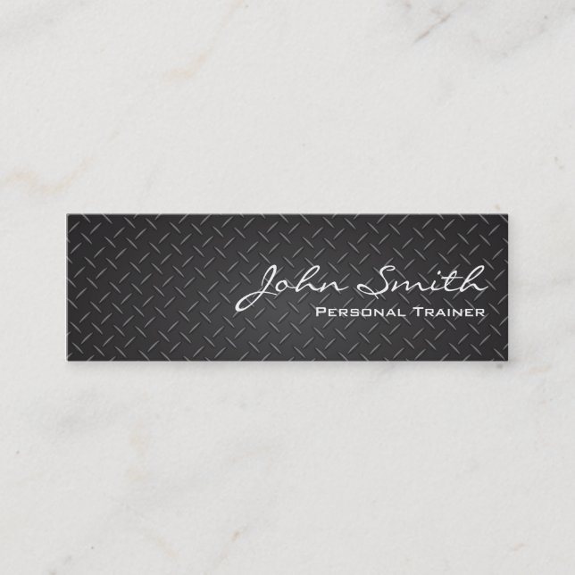 Mini Cartão de visita de aço industrial do instrutor do (Frente)