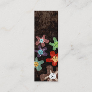 Mini Cartão de visita de Azaleas