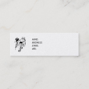 Mini Cartão de visita de ciclismo