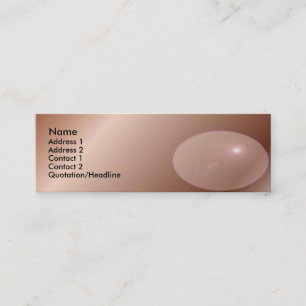 Mini Cartão de visita de esfera