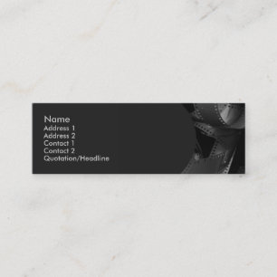 Mini Cartão de visita de fita