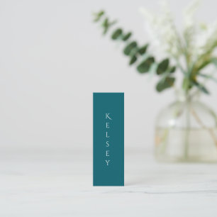 Mini Cartão de visita de Foto Personalizável em Al