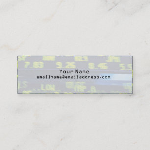 Mini Cartão de visita de magro - NYSE