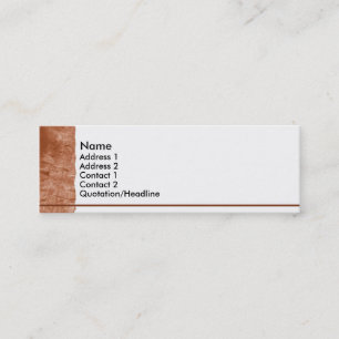 Mini Cartão de visita de montanha