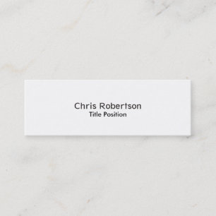 Mini Cartão de visita de Na moda de tendências modernas