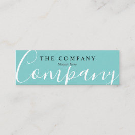 Mini cartão de visita do erro tipográfico chique