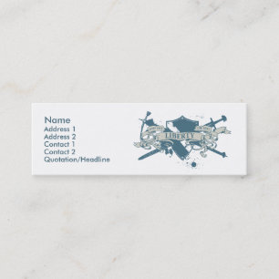 Mini Cartão de visita do protetor da deusa