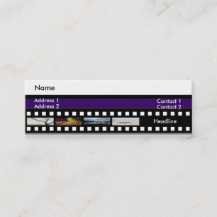 Mini Cartão de visita fotógrafo