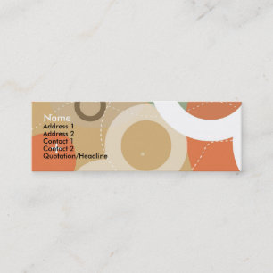 Mini Cartão de visita Gogo