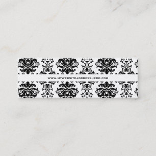 Mini Cartão de visita magro barroco moderno do Web sit