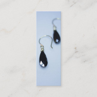 Mini Cartão de visita magro da jóia