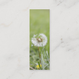 Mini Cartão de visita magro do optimismo