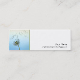 Mini Cartão de visita magro - faça um desejo