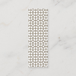 Mini Cartão de visita magro GLAM de HOLLYWOOD