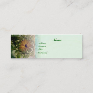 Mini Cartão de visita natural