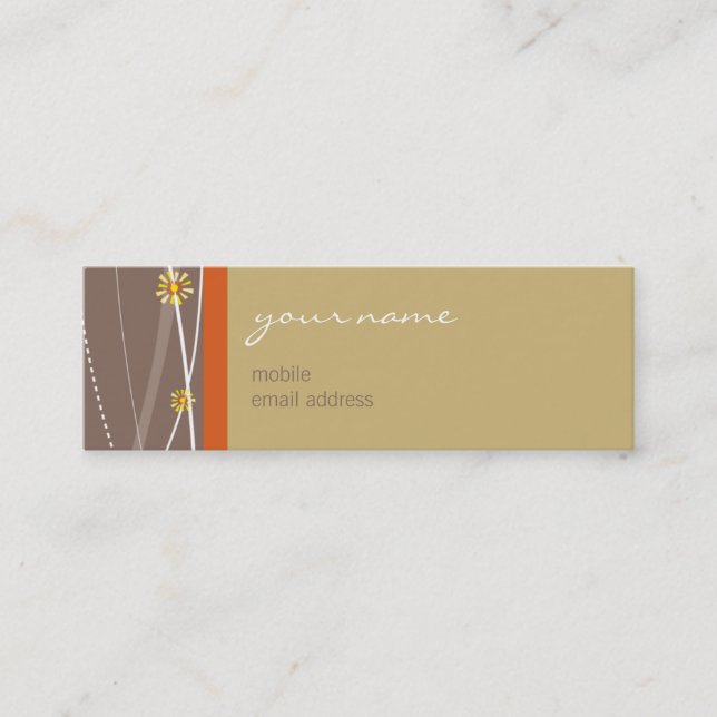 Mini CARTÃO DE VISITA :: parênteses 3 (Frente)