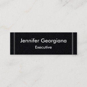 Mini Cartão de visita profissional básico e simples