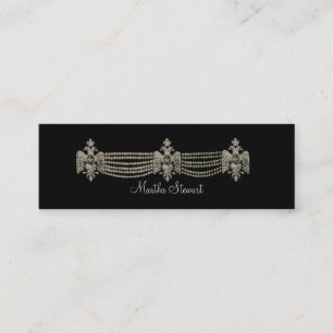 Mini Cartier Jewelry - Cartão de visita Slim