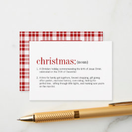 Mini Cartões de natal de Natal