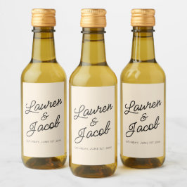 Mini Casamento de Champanhe Minimalista Moderno