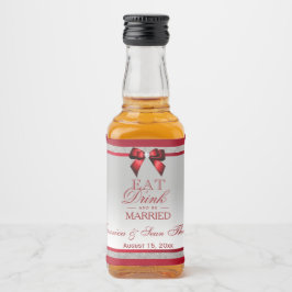 Mini Casamento de Glitter Ruby Vermelho e Silver E