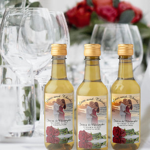 Mini Casamento de Rosa vermelha e Foto de Obrigado