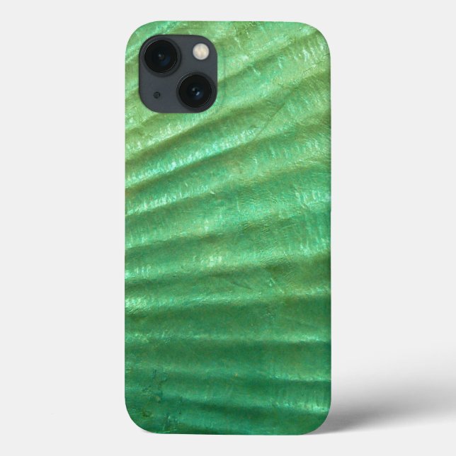 Mini Caso de Design iPad de Seashell Moderno Abalo (Verso)