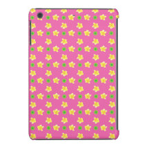 Mini Caso do Case-Mate iPad: Primroses no Deep Pin