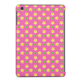 Mini Caso do Case-Mate iPad: Primroses no Deep Pin