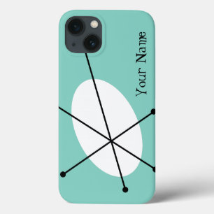 Mini caso do iPad Azul Dazzle 'Your Name'