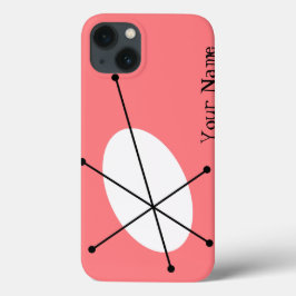 Mini caso do iPad 'Your Name', rosa-azzle
