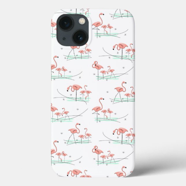 Mini caso Flamingo Ocean Multi iPad (Verso)